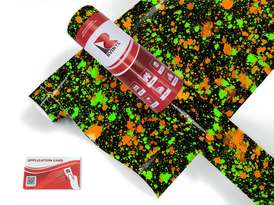 wet grass paint splatter Craft Vinyl Roll