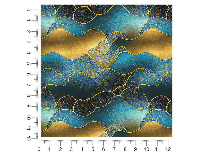 whining waves water 1ft x 1ft Craft Sheets