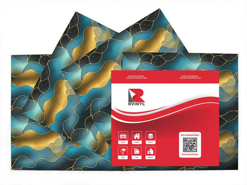 whining waves water Craft Vinyl Sheet Pack
