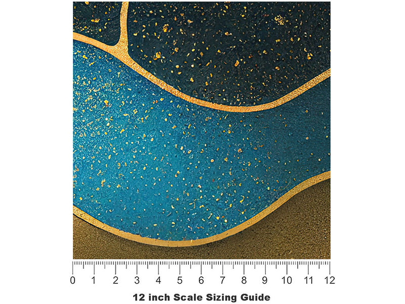 Whining Waves Water Vinyl Film Pattern Size 12 inch Scale~Rwraps Whining Waves Water Sizing Chart~2