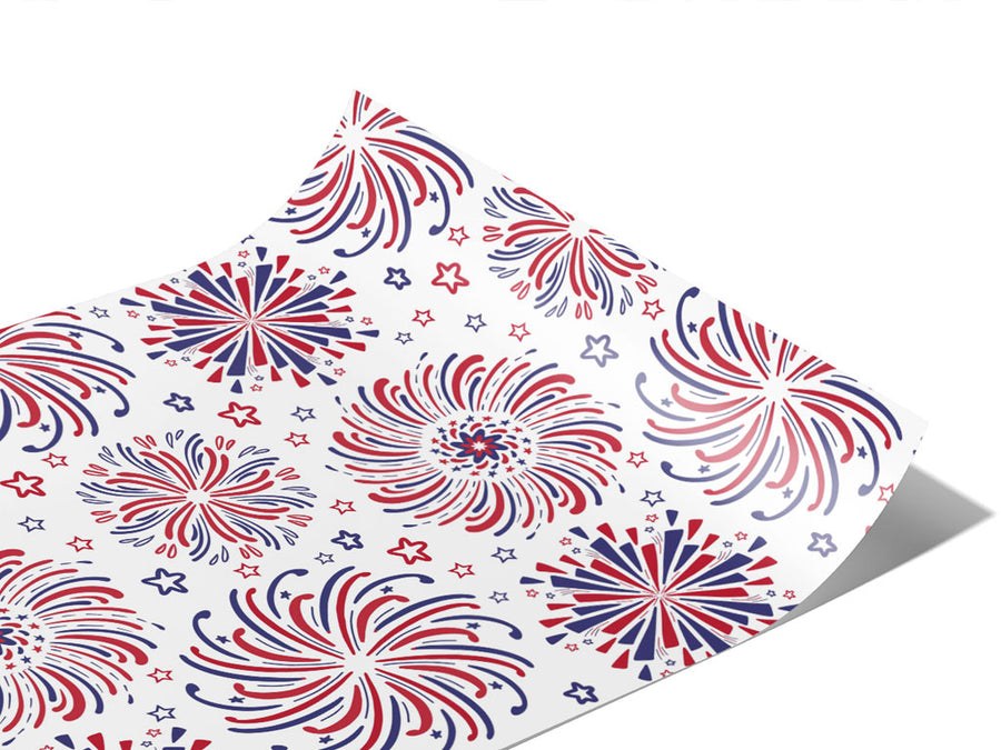 Whirling Dervish Americana Vinyl Wraps~Rwraps Series 914 Digitally Printed Vinyl Wrap~1