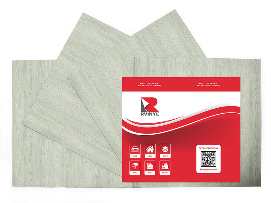 white alder wood grain Craft Vinyl Sheet Pack