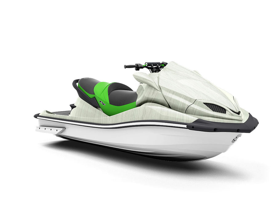 White Alder Woodgrain Jet Ski Vinyl Customized Wrap