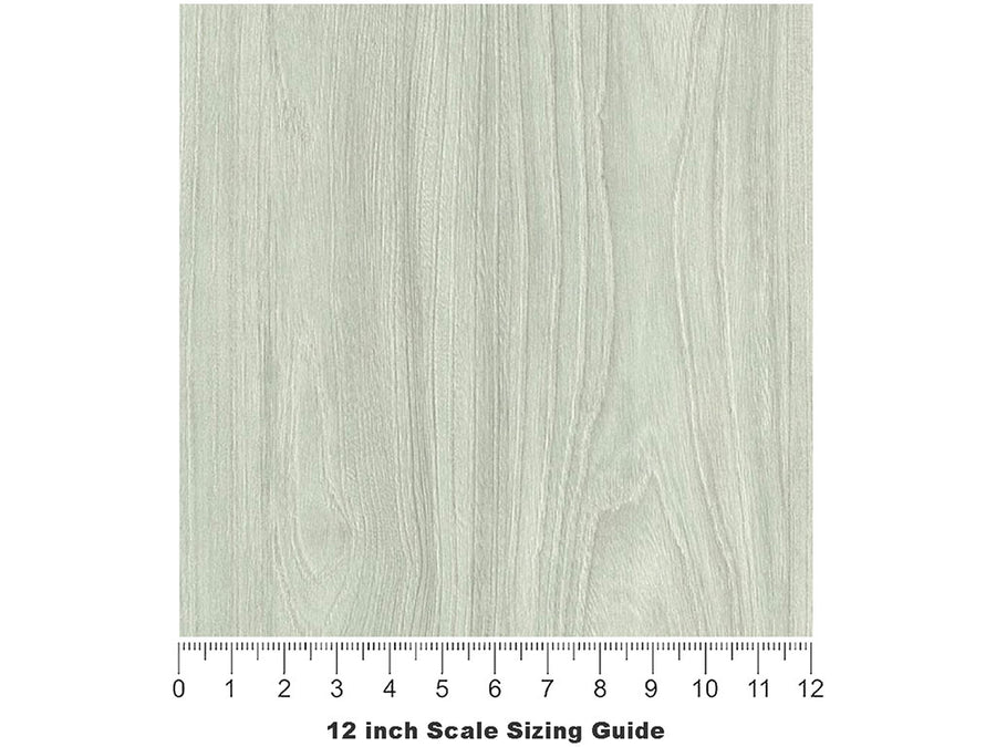 White Alder Woodgrain Vinyl Film Pattern Size 12 inch Scale~Rwraps White Alder Woodgrain Sizing Chart~3