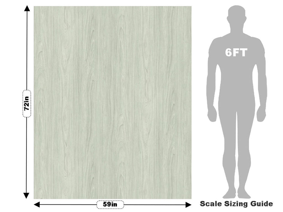 White Alder Woodgrain Vehicle Wrap Scale~Rwraps Series 914 White Alder Woodgrain Measurements~2