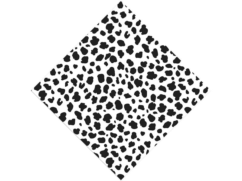 White Cheetah Vinyl Wrap Pattern