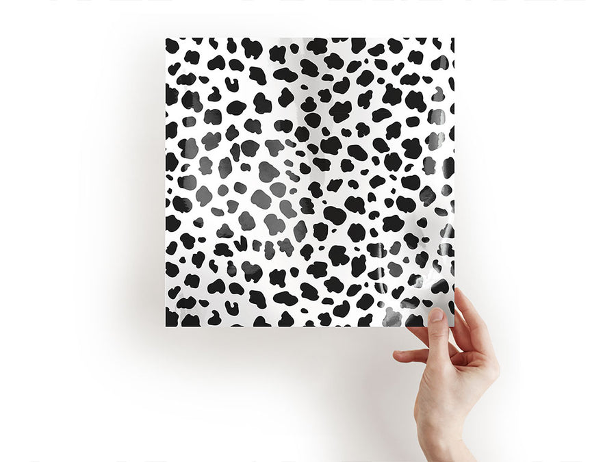 white cheetah animal print Craft Sheets
