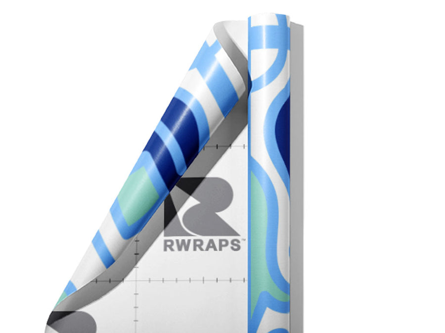 White Compass Tile Wrap Film Sheets~Rwraps Series 914 White Compass Tile Scrolled Sheet~4