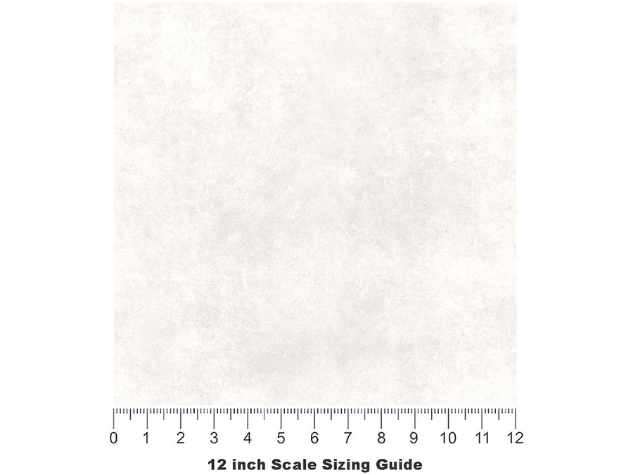 White Concrete Vinyl Film Pattern Size 12 inch Scale~Rwraps White Concrete Sizing Chart~2