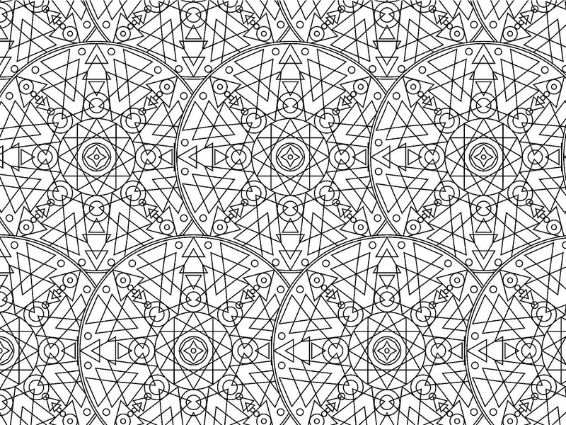 White Geometric Mandala Vinyl Wrap Pattern~Rwraps Series 914 Digitally Printed Vinyl Wrap~0