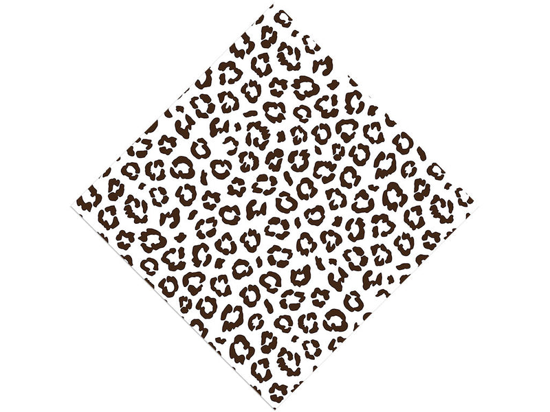 White Leopard Vinyl Wrap Pattern