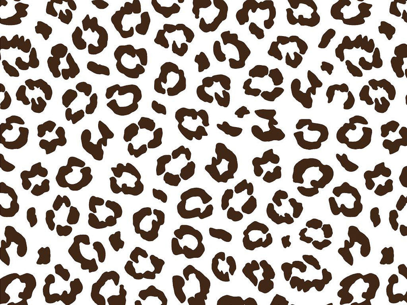 White Leopard Vinyl Wrap Pattern~Rwraps Series 914 Digitally Printed Vinyl Wrap~0