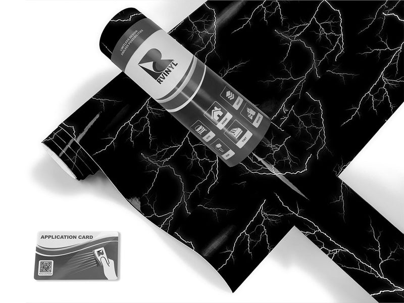white lightning lightning Craft Vinyl Roll