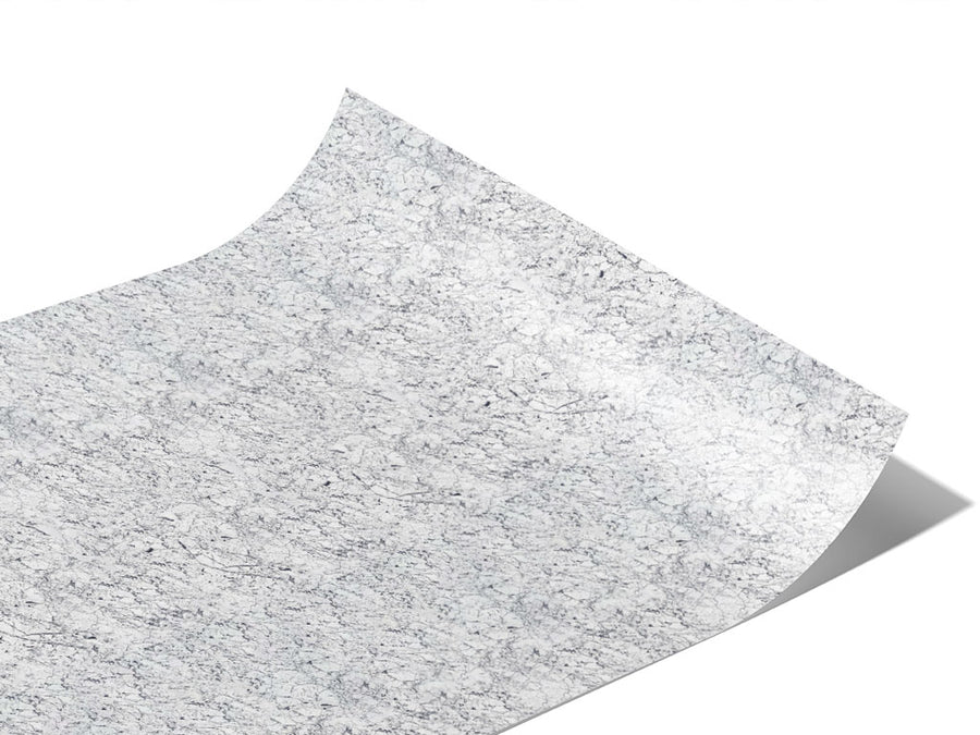 White Marmo Granite Vinyl Wraps~Rwraps Series 914 Digitally Printed Vinyl Wrap~0