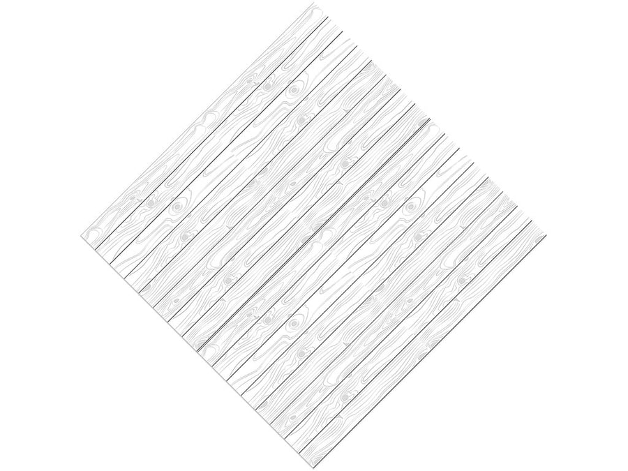 White Wood Plank Vinyl Wrap Pattern