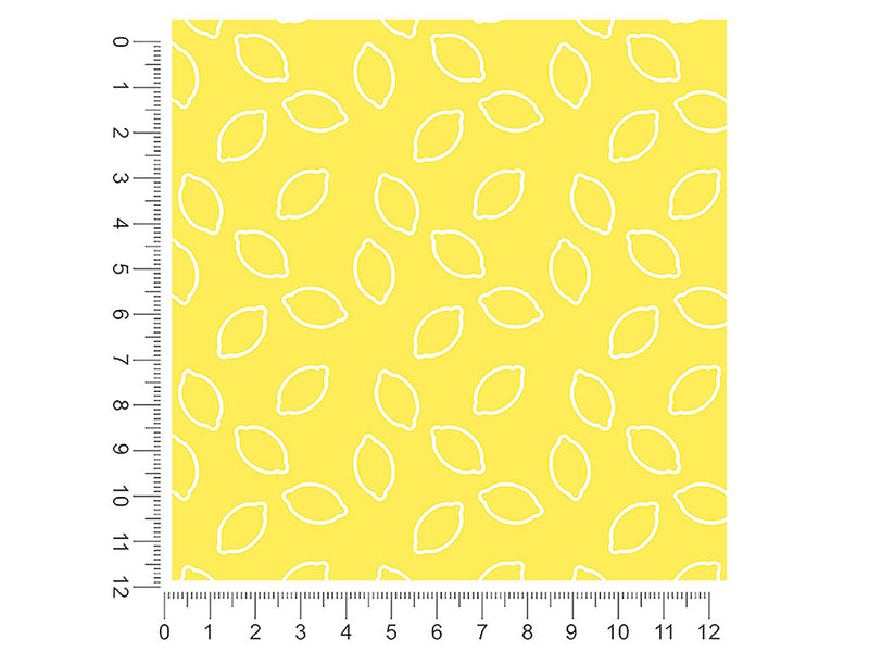 white outline fruit 1ft x 1ft Craft Sheets