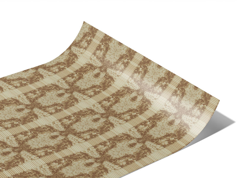 White Python Snake Vinyl Wraps~Rwraps Series 914 Digitally Printed Vinyl Wrap~1
