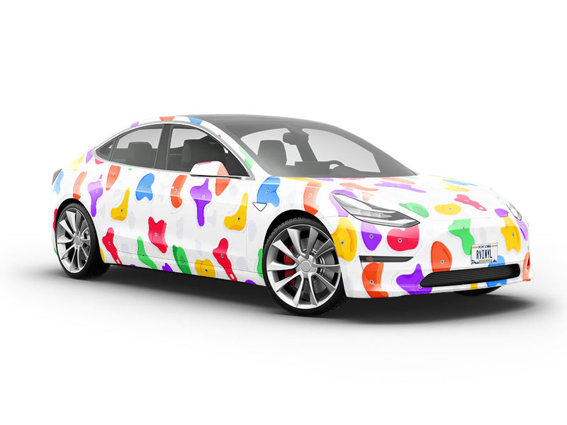 White Rock Wall Sport Vehicle Vinyl Wrap
