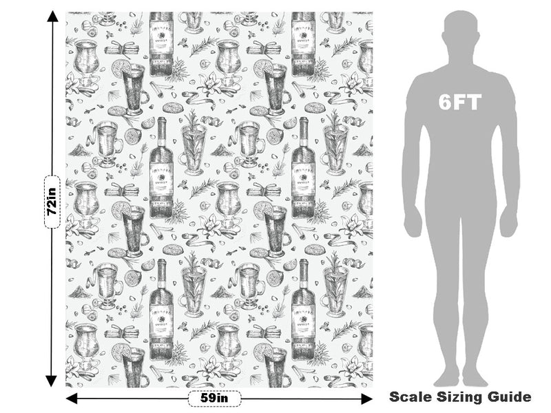 White Spiced Alcohol Vehicle Wrap Scale~Rwraps Series 914 White Spiced Alcohol Measurements~1