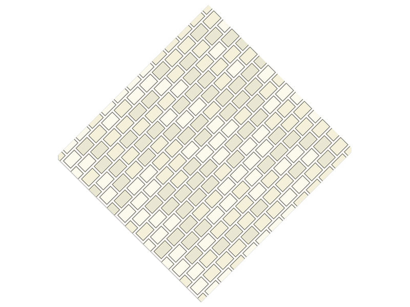 White Brick Vinyl Wrap Pattern