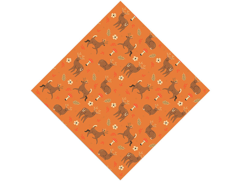 White Tail Animal Vinyl Wrap Pattern