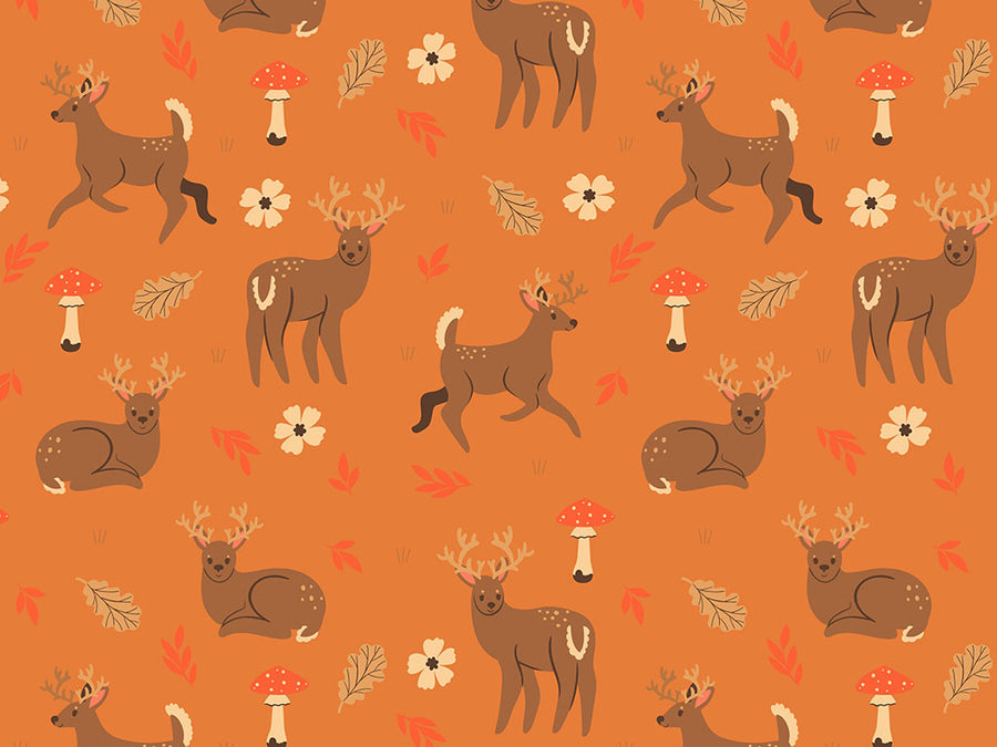 White Tail Animal Vinyl Wrap Pattern~Rwraps Series 914 Digitally Printed Vinyl Wrap~0