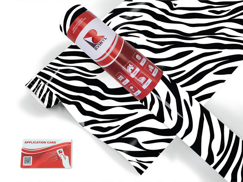 white tiger animal print Craft Vinyl Roll