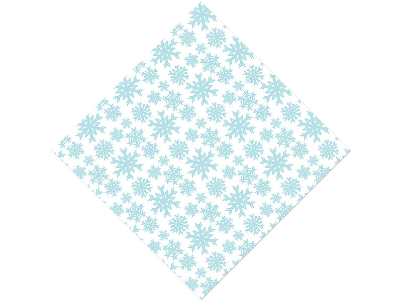 White Winter Snow Vinyl Wrap Pattern