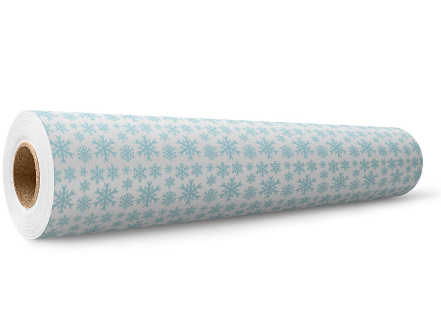 White Winter Snow Wrap Film Wholesale Roll~Rwraps Series 914 Digitally Printed Vinyl Roll~5