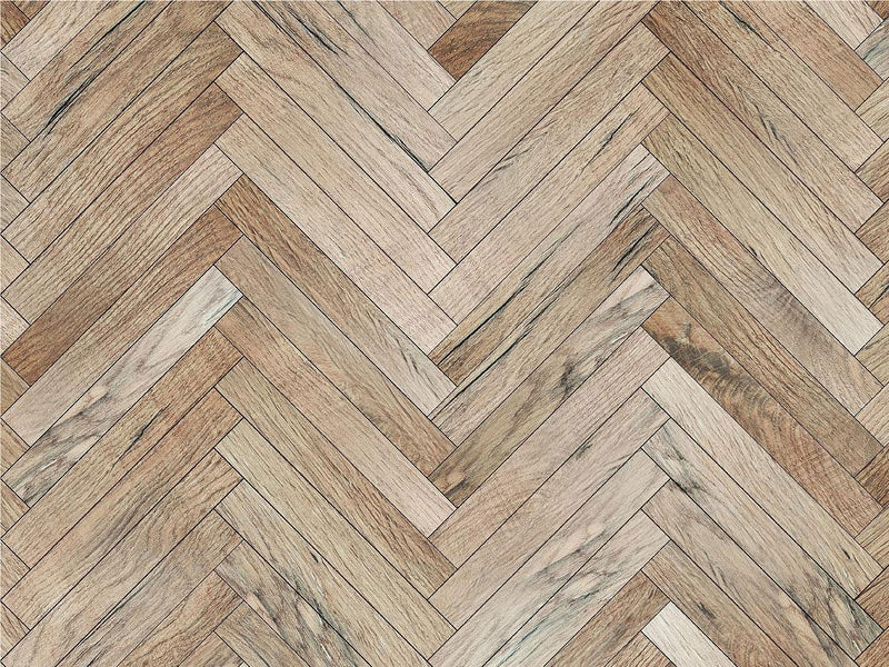 Whitewash Wooden Parquet Vinyl Wrap Pattern~Rwraps Series 914 Digitally Printed Vinyl Wrap~0