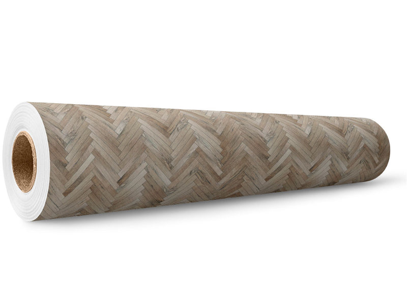 Whitewash Wooden Parquet Wrap Film Wholesale Roll~Rwraps Series 914 Digitally Printed Vinyl Roll~5