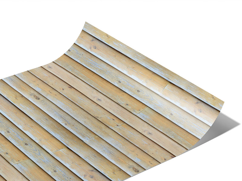 Whitewash Wood Plank Vinyl Wraps~Rwraps Series 914 Digitally Printed Vinyl Wrap~1