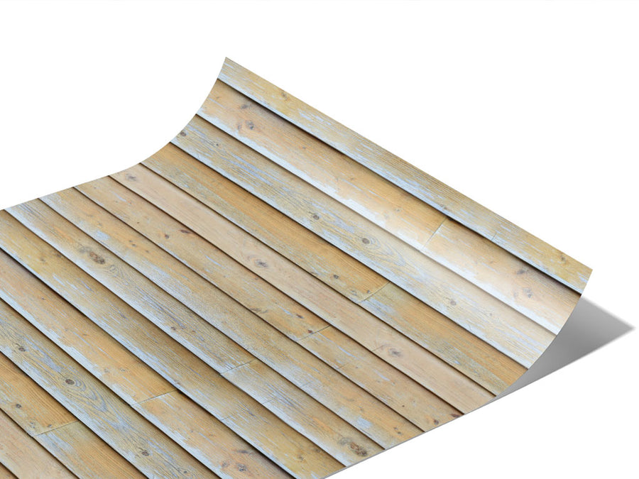 Whitewash Wood Plank Vinyl Wraps~Rwraps Series 914 Digitally Printed Vinyl Wrap~1