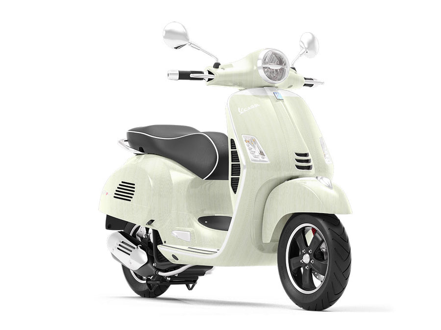 Whitewash Woodgrain Vespa Scooter Wrap Film
