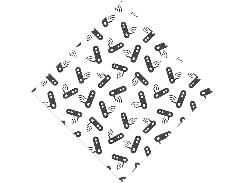 Wi-Fi Router Technology Vinyl Wrap Pattern