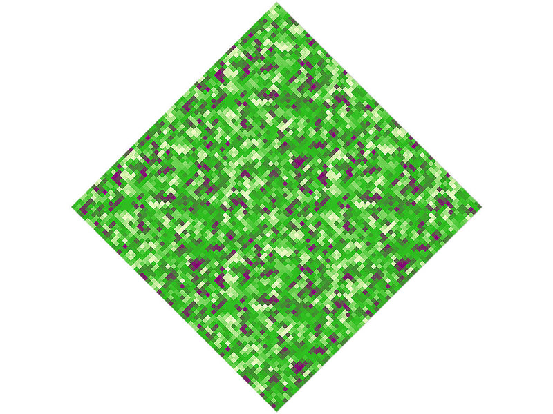 Wicked Malachite Pixel Vinyl Wrap Pattern