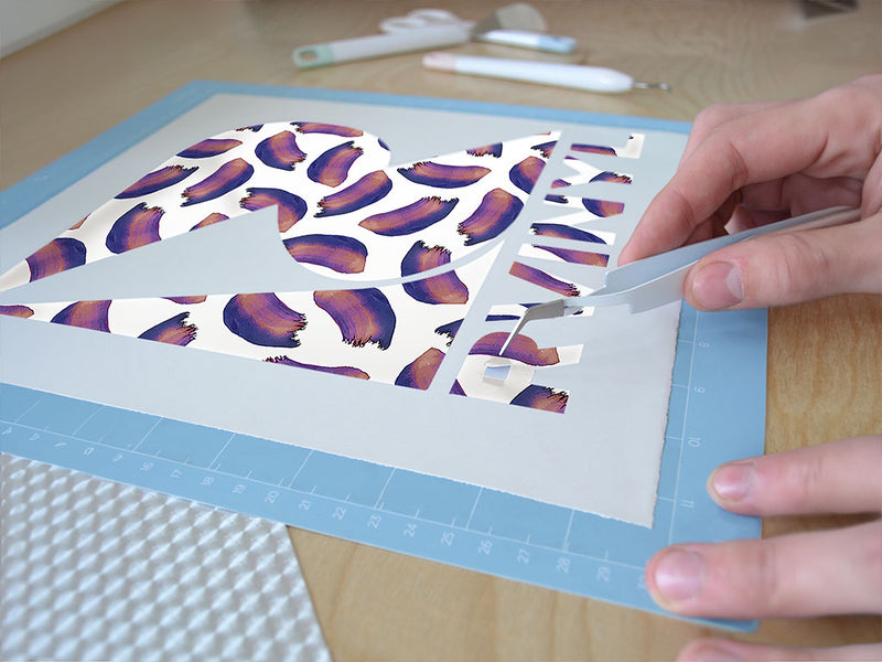 wicked stepmother abstract geometric Easy Weed Craft Vinyl