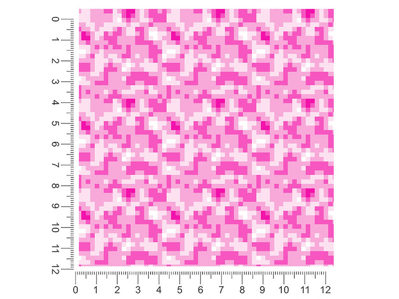 wild orchids pixel 1ft x 1ft Craft Sheets