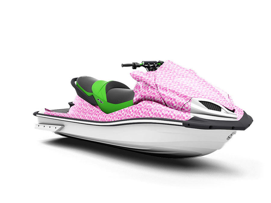 Wild Orchids Pixel Jet Ski Vinyl Customized Wrap