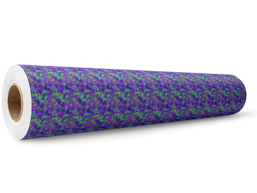 Wild Ride Paint Splatter Wrap Film Wholesale Roll~Rwraps Series 914 Digitally Printed Vinyl Roll~5
