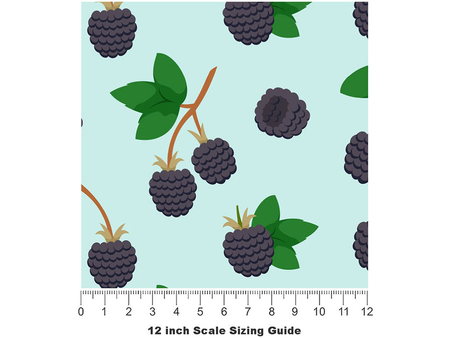 Wild Treasure Fruit Vinyl Film Pattern Size 12 inch Scale~Rwraps Wild Treasure Fruit Sizing Chart~2