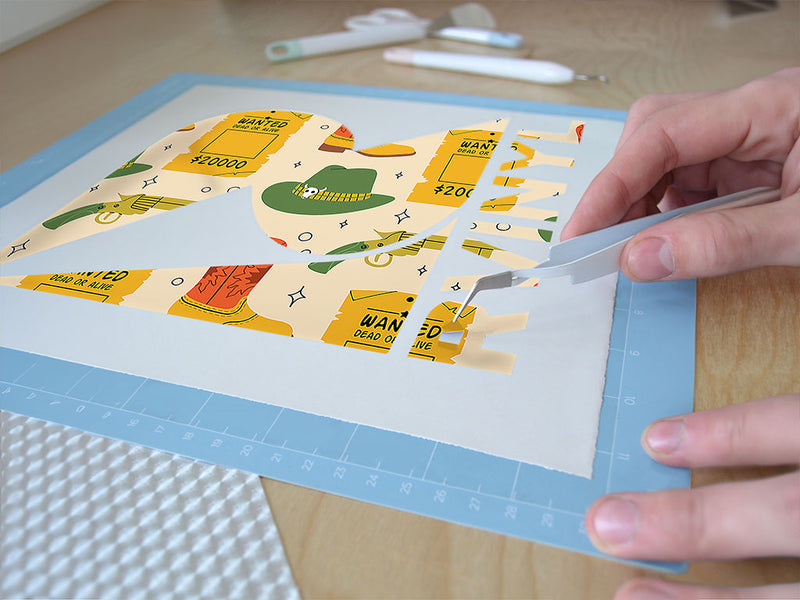 wild west Easy Weed Craft Vinyl