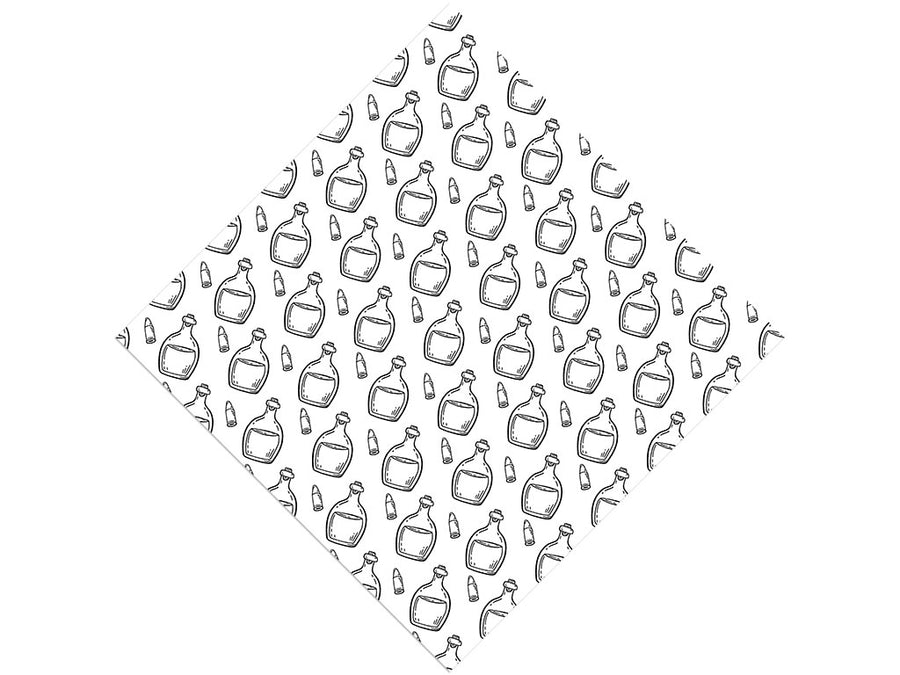 Wild West Alcohol Vinyl Wrap Pattern