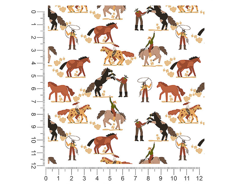wild wrangling western 1ft x 1ft Craft Sheets