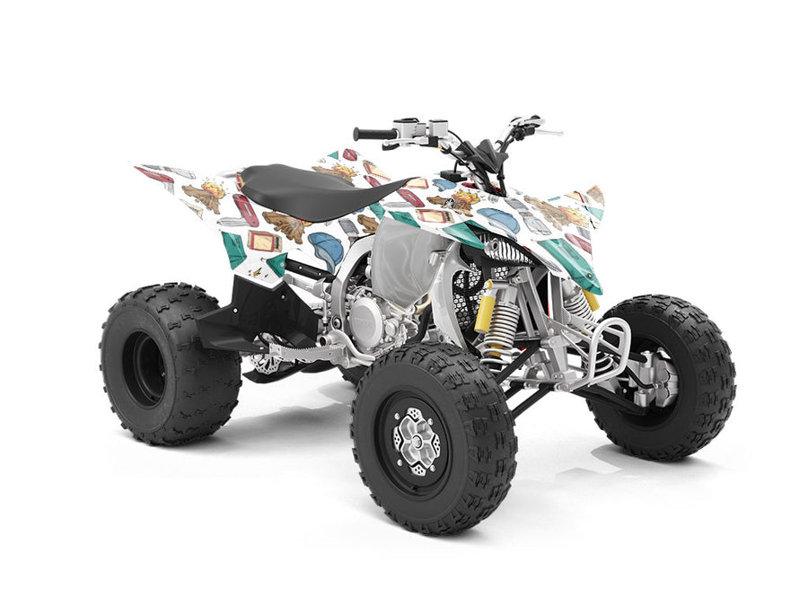 Wilderness Adventures Camping ATV Wrapping Vinyl