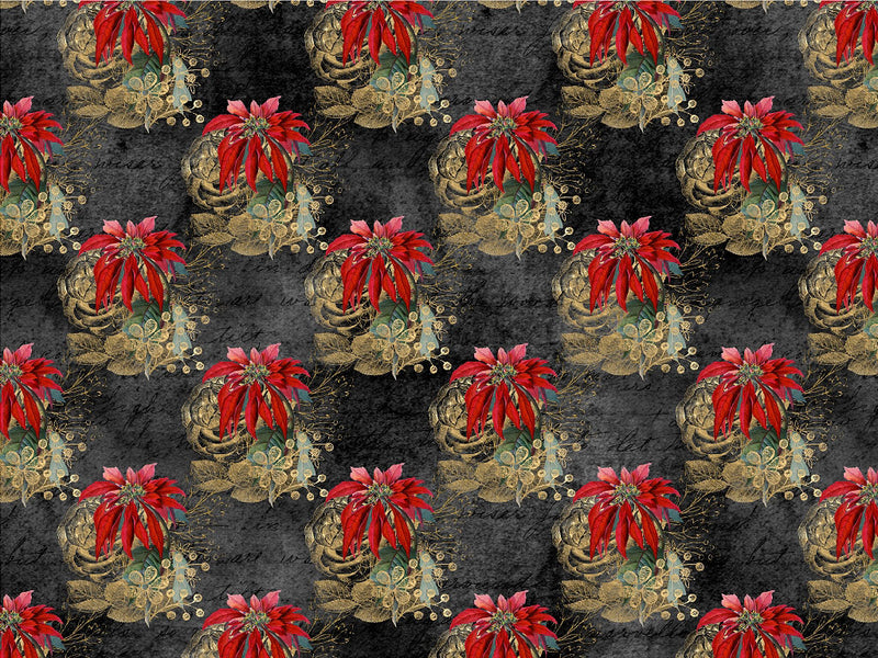 Wilting Romance Gothic Vinyl Wrap Pattern~Rwraps Series 914 Digitally Printed Vinyl Wrap~0