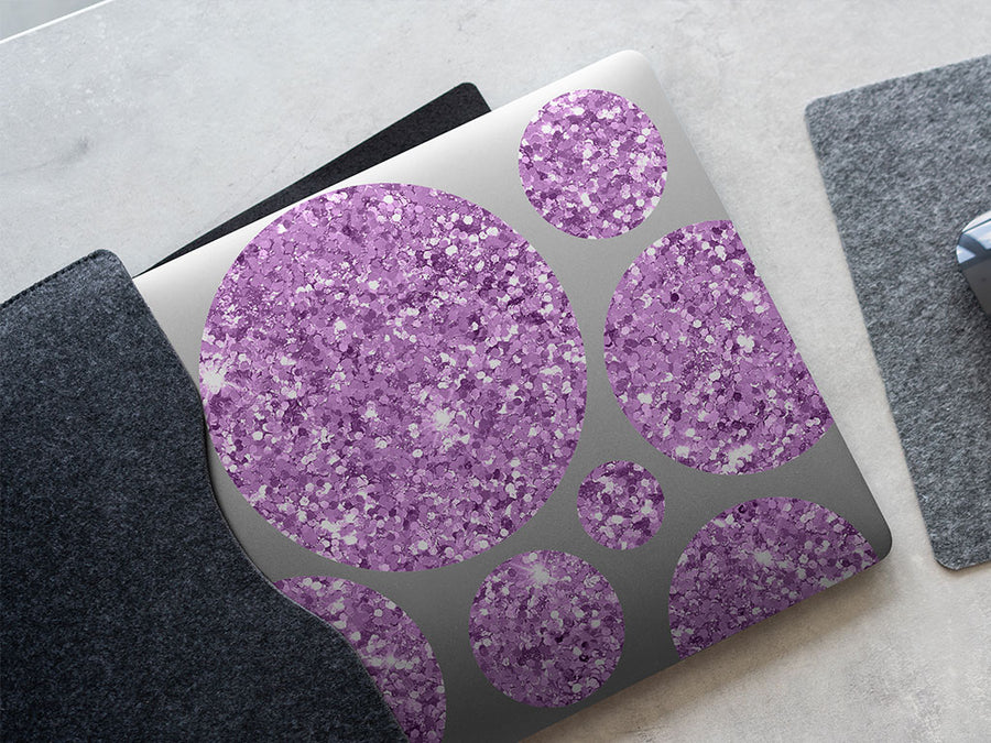 wilting violet gemstone films DIY Laptop Stickers