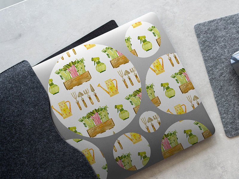 window boxes gardening DIY Laptop Stickers
