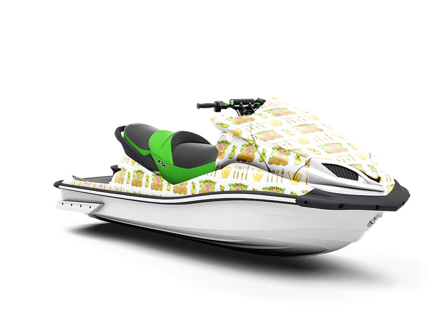 Window Boxes Gardening Jet Ski Vinyl Customized Wrap