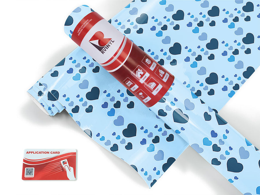 window rain heart Craft Vinyl Roll